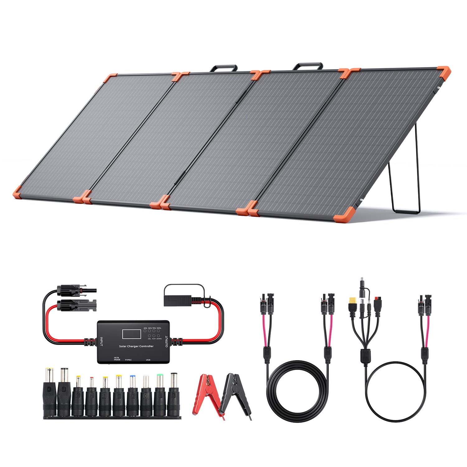 200 Watt Solar Suitcase with PWM Controller