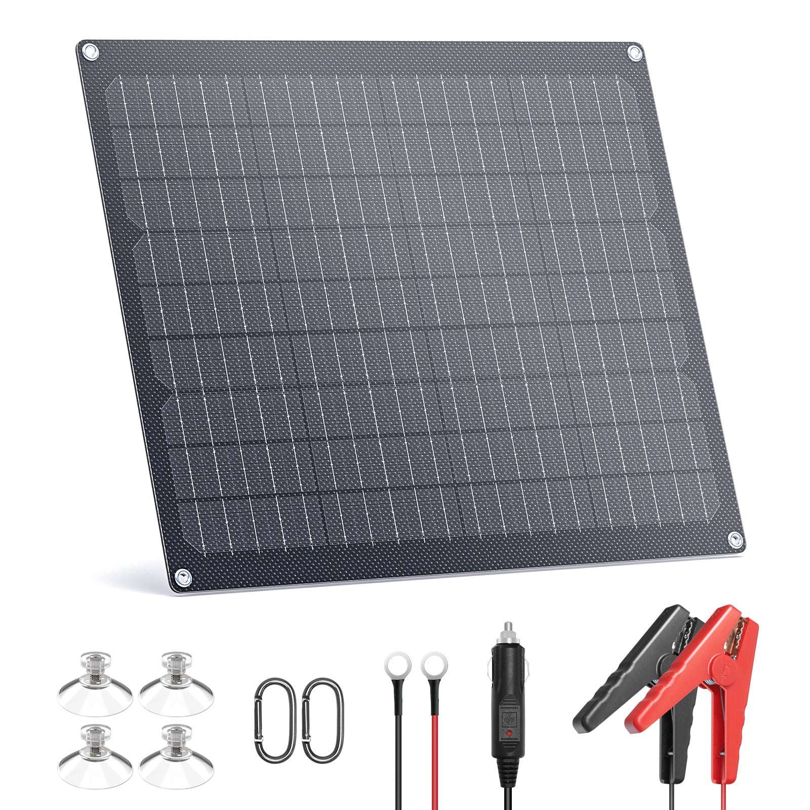 20W Solar Battery Charger 12V for Car Boat Marine RV ZOUPW