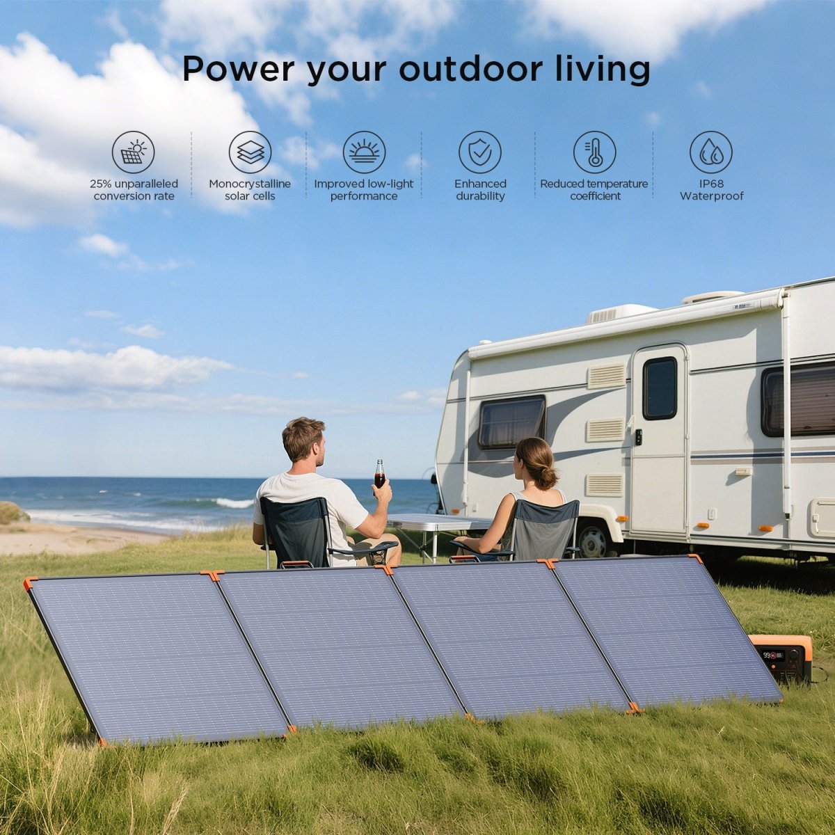 400 Watt Portable Solar Panel N - Type 16BB - zoupw