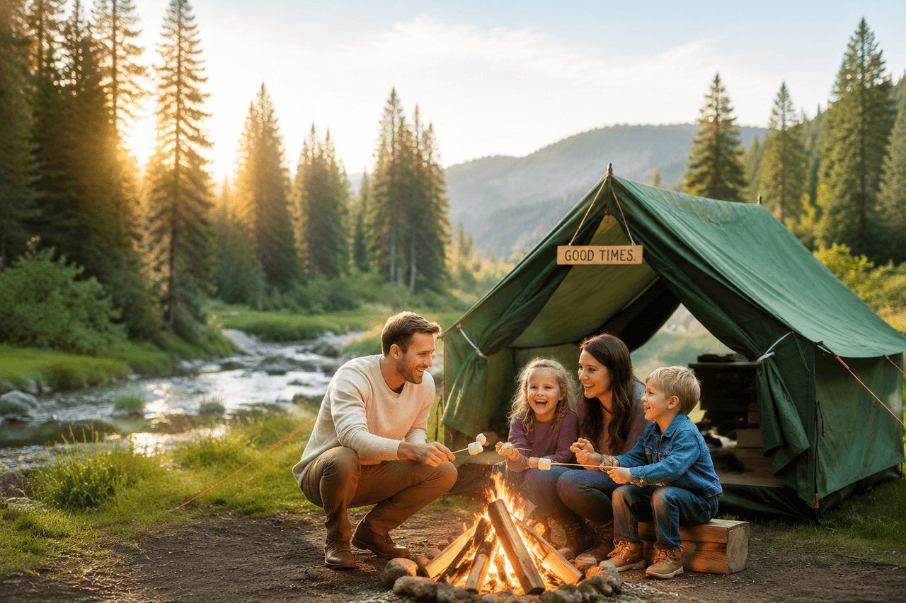 Camping with Kids in Rainy Weather? Don't Panic. You Don't Just Need Rain Jackets — You Need Power Security
