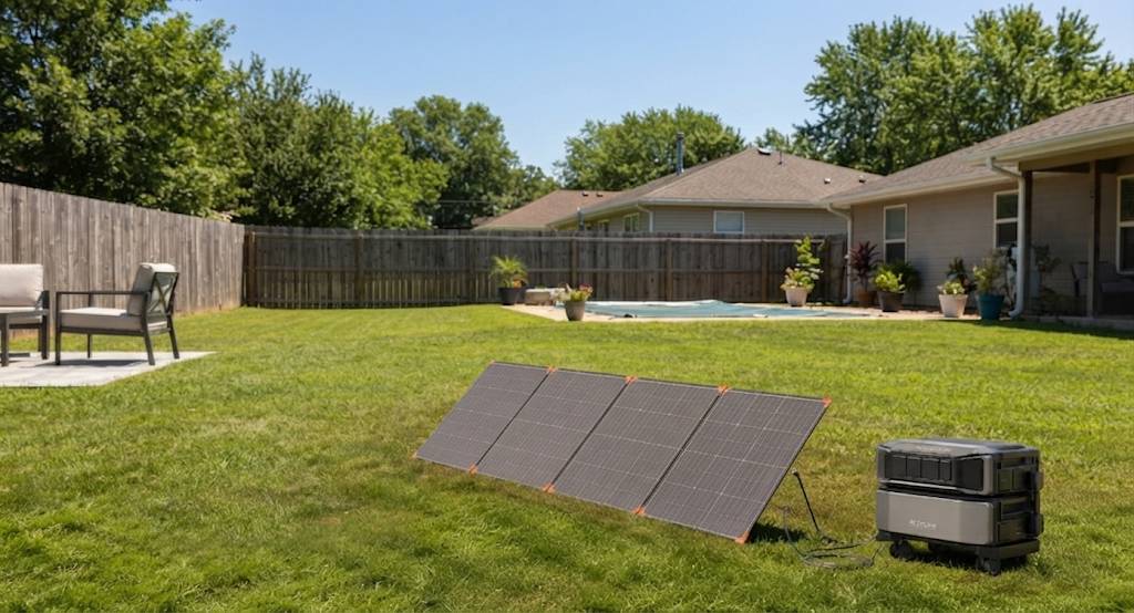 How Does a Portable Solar Panel Keep Your EcoFlow DELTA Charged Off-Grid?