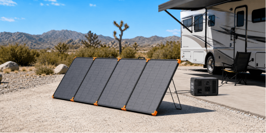 How to Get More Power from a 480W Bifacial Portable Solar Panel？