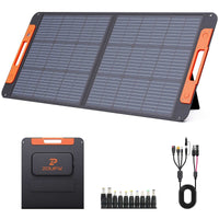 100 watt Foldable Solar Panel with solar angle guide - zoupw