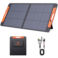 ZOUPW 100W Portable Solar Panel with Solar Angle Guide