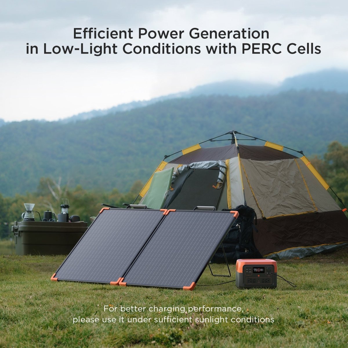 100 Watt Solar Suitcase with 20A PWM Controller - zoupw