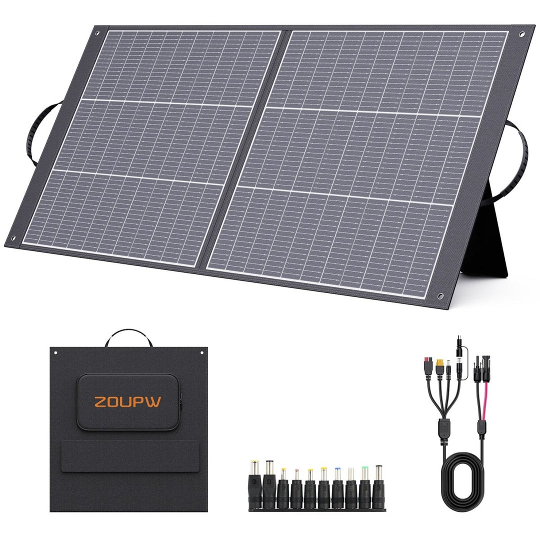 100W N - Type 16BB Lightweight Solar Panel - zoupw