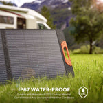 100W Portable Solar Panel - zoupw