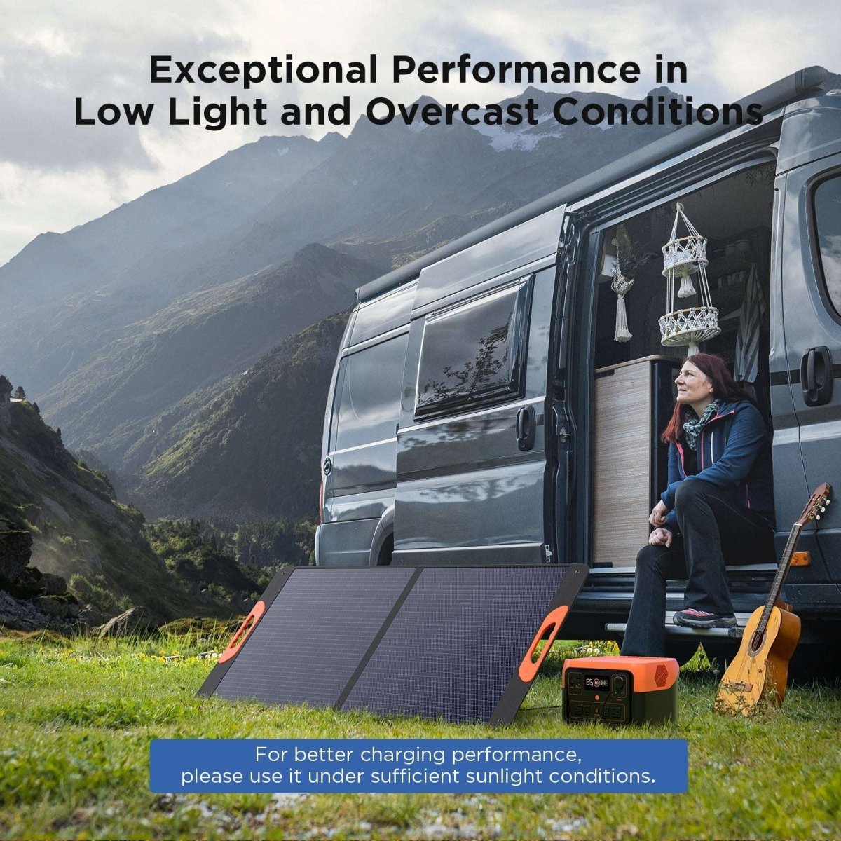 110 watt Foldable Solar Panel 10BB - zoupw