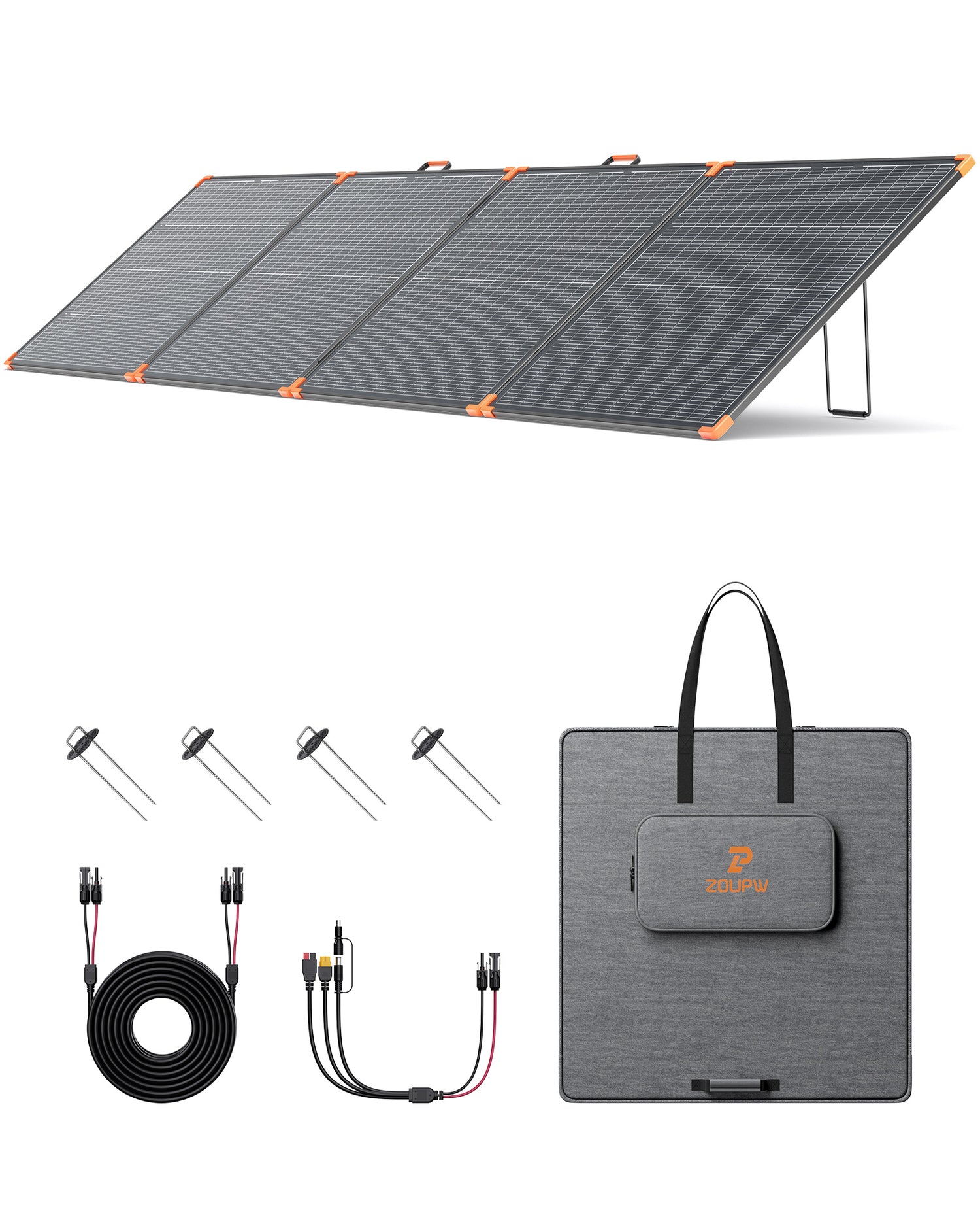 ZOUPW N-Type 16BB 480W Bifacial Solar Panel