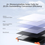 200 Watt Solar Suitcase with PWM Controller - zoupw