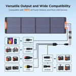 220W Portable Solar Panel 10BB - zoupw