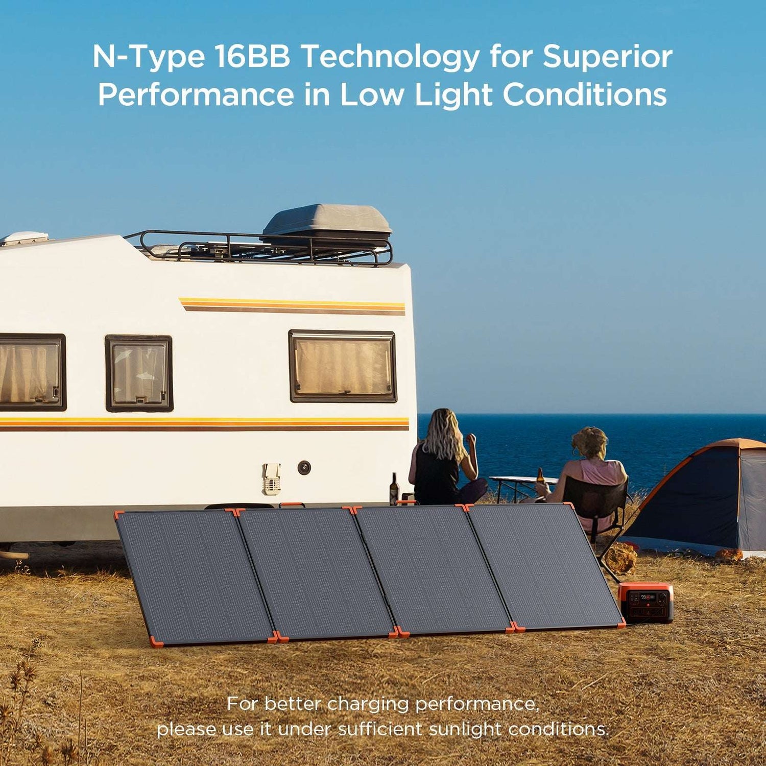 350 Watt Portable Solar Panel N-Type 16BB ZOUPW