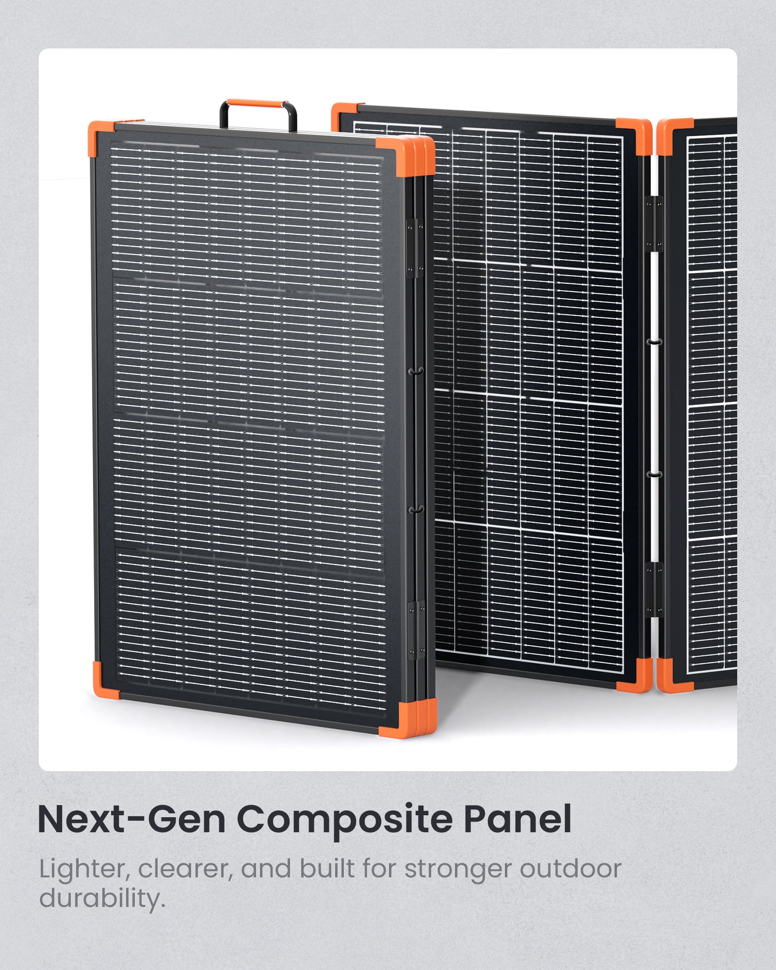 ZOUPW 230W Bifacial Composite Solar Panel | Lightweight & Durable