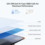 400 Watt Portable Solar Panel N - Type 16BB - zoupw