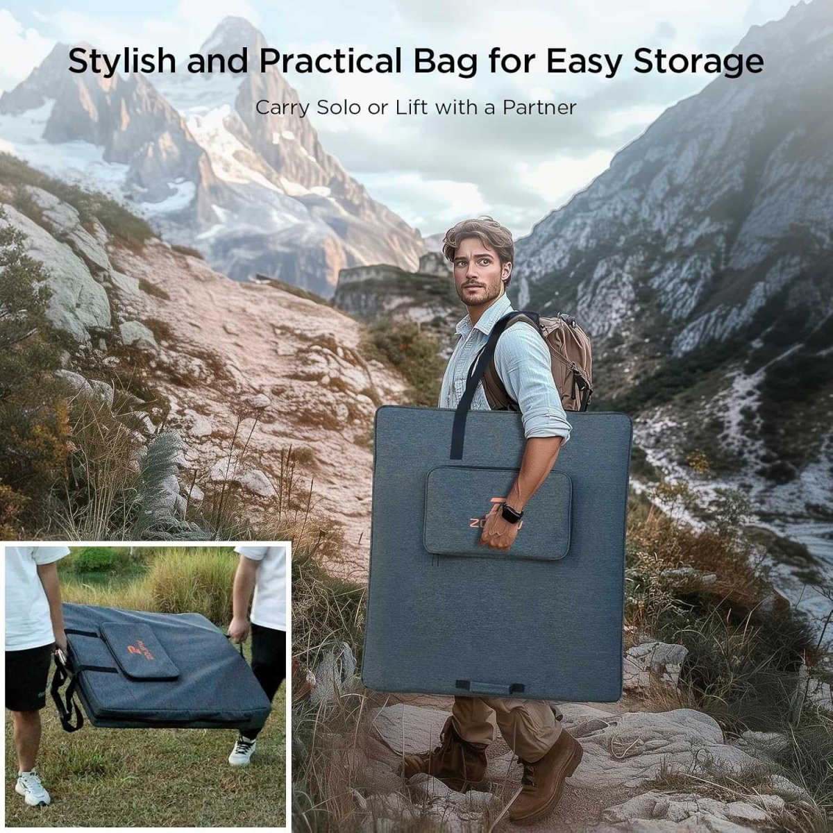 450 Watt Portable Solar Panel N - Type 16BB - zoupw