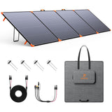 ZOUPW 430W Bifacial Portable Solar Panel | N-Type 16BB Composite Material