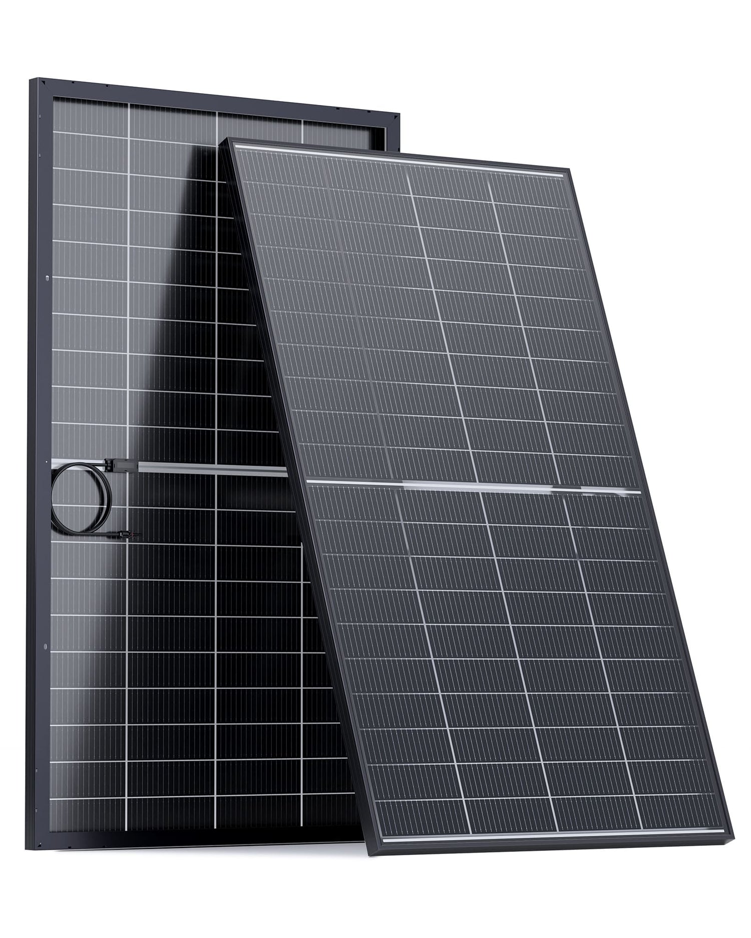 ZOUPW 200W Bifacial Glass Solar Panel | 25% N-Type Rigid