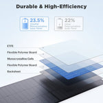 200W FoldGo Pro Portable Solar Panel 10BB ZOUPW