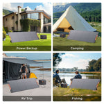 200W FoldGo Pro Portable Solar Panel 10BB ZOUPW