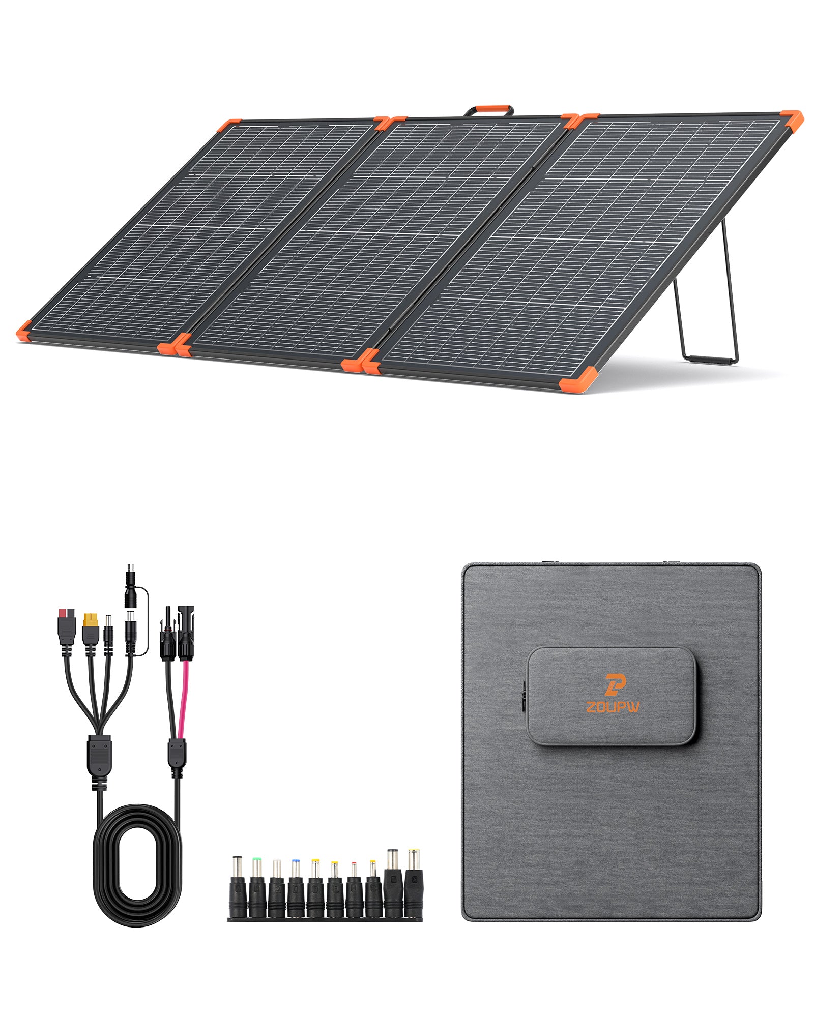 ZOUPW 230W Bifacial Composite Solar Panel | Lightweight & Durable