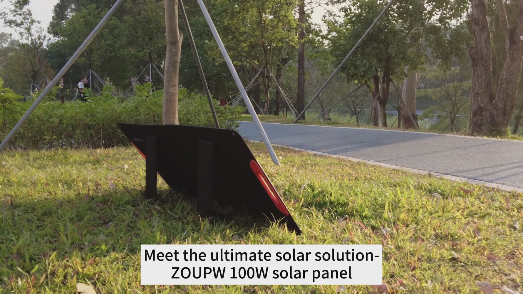 100W Portable Solar Panel