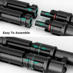 Solar Branch Connectors 2 to 1 Solar Connector - zoupw